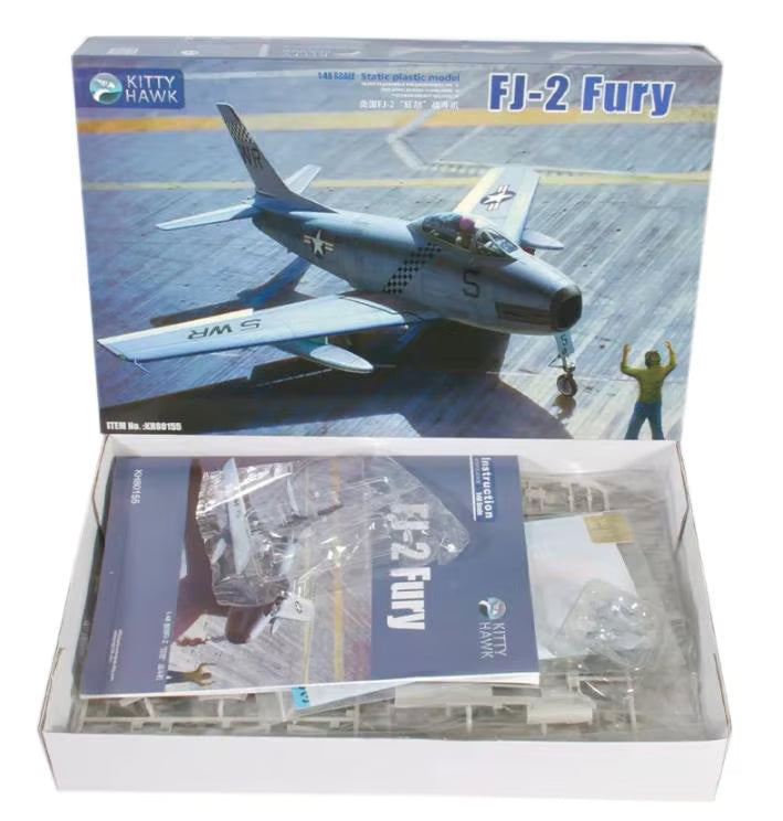 Kitty Hawk 1/48 FJ-2 Fury Model Kit 80155