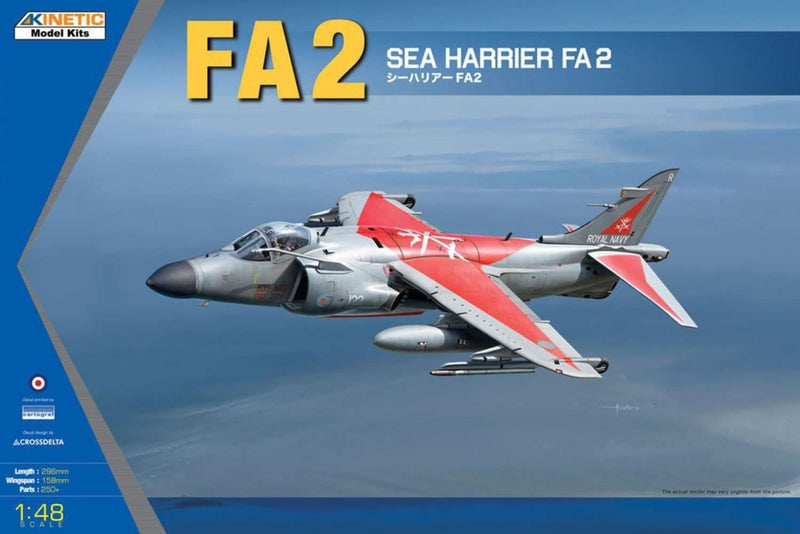 Kinetic 1/48 BAe Sea Harrier FA.2 Kit48041