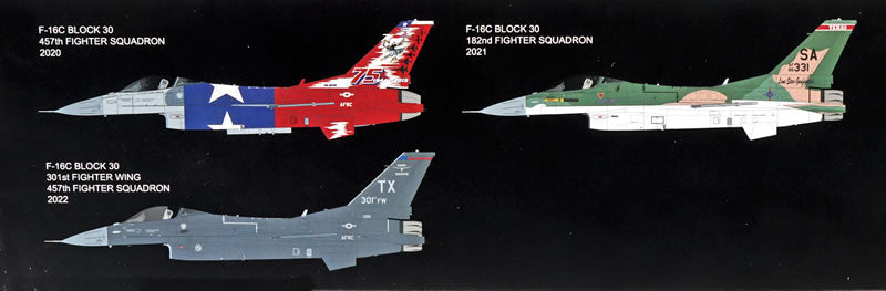 Kinetic Gold 1/48 F-16C Texas ANG The Lone Star Gunfighters K48146