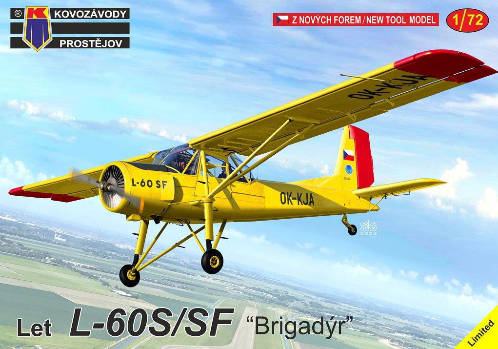 Kovozavody Prostejov 1/72 Let L-60S/SF Brigadyr KPM0385