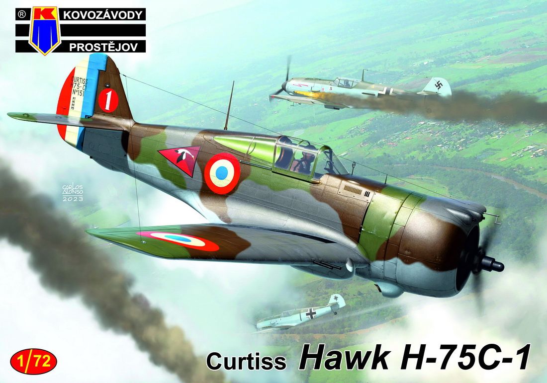 Kovozavody Prostejov 1/72 Curtiss Hawk 75C-1 (French & Vichy AF) 72419