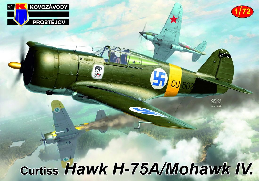 Kovozavody Prostejov 1/72 Curtiss Hawk 75A/Mohawk Mk.IV (Finnish AF NEIAAF RAF) 72420