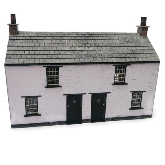 Scale Model Scenery Workers Cottages OO/HO KX074