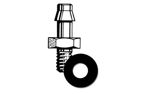 Dubro 8-32 Bolt-On Pressure Fitting