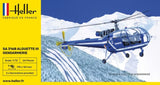 Heller 1/72 Aerospatiale SA 316B Alouett III Gendarmerie Kit 80286