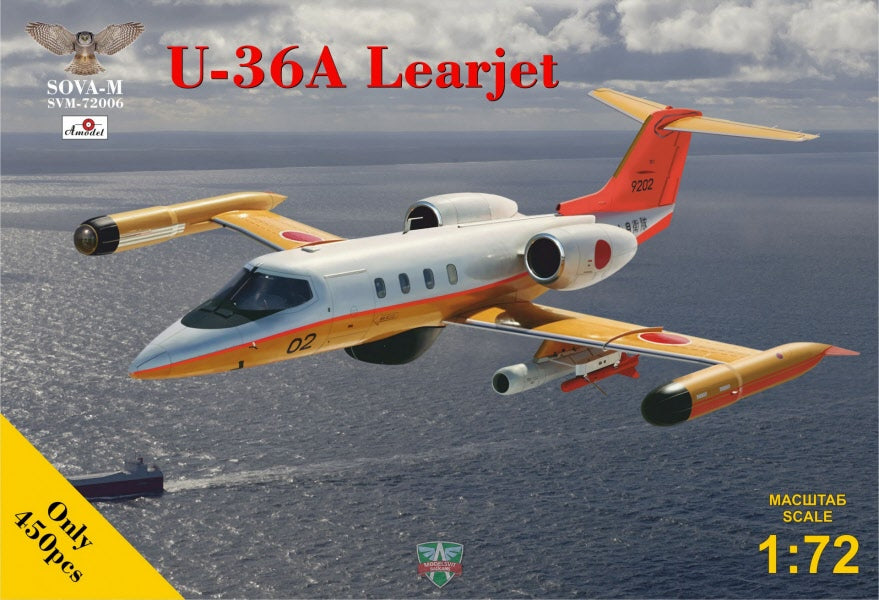 Amodel 1:72 U-36A Learjet Kit SVM72006