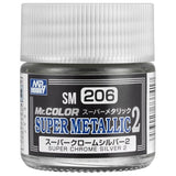 Super Metallic II – Super Chrome Silver 10ml Mr Hobby - SM-206