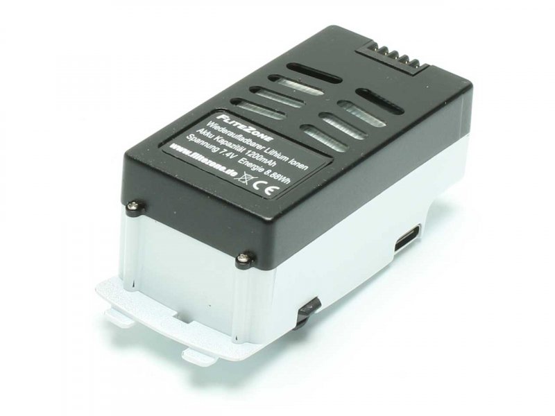 FliteZone Lipo Battery 1200 - 7.4V to suit Bell 222/Airwolf