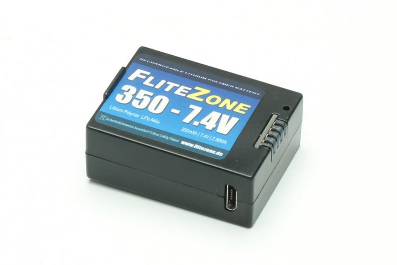 LiPo battery FliteZone 350 - 7.4V (e.g. EC135)