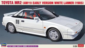 Hasegawa 1/24 Toyota MR2 White Lanner Kit HA20656