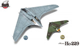 Zoukei-Mura 1/72 & 1/144 Horte Ho 229 kits SWS72-144-01