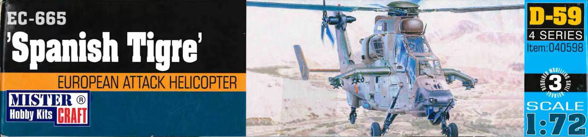Mister Craft 1:72 EC-665 Spanish Tigre kit MCD59