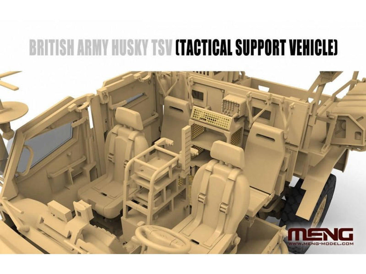 Meng Model 1/35 British Army Husky TSV Kit MNGVS-009