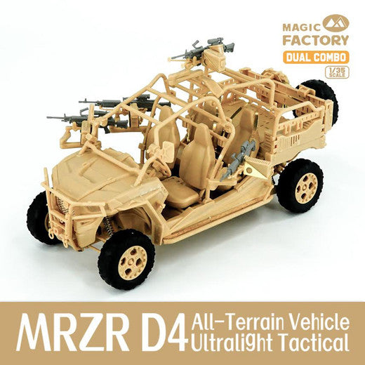 Magic Factory 1/35 MRZR D4 Ultrlight Tactical All-Terrain Vehicle kit MF2005