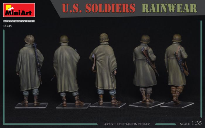 MiniArt 1/35 US Soldiers Rainwear 35245