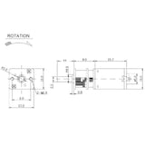 Brushed N20G Mini DC Gear Motor (1.5-3V)