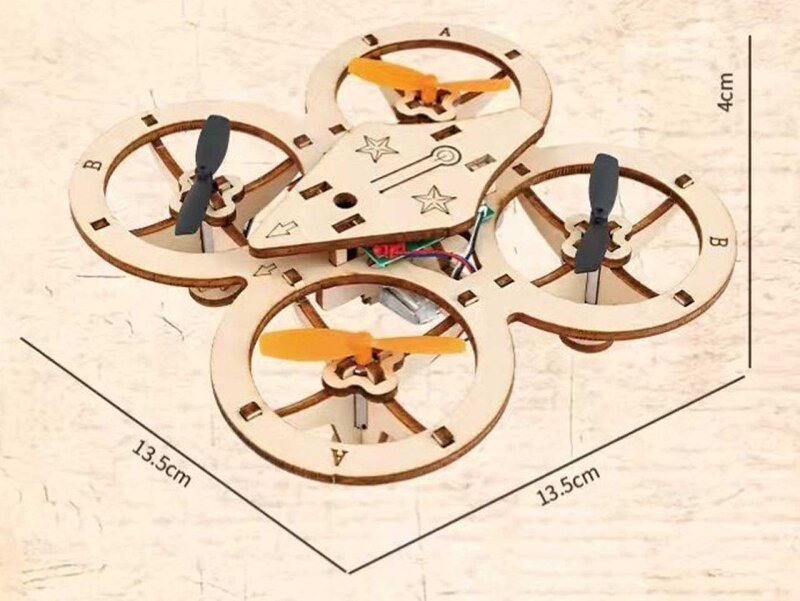 Mini Drone DIY (Lasercut Kit)