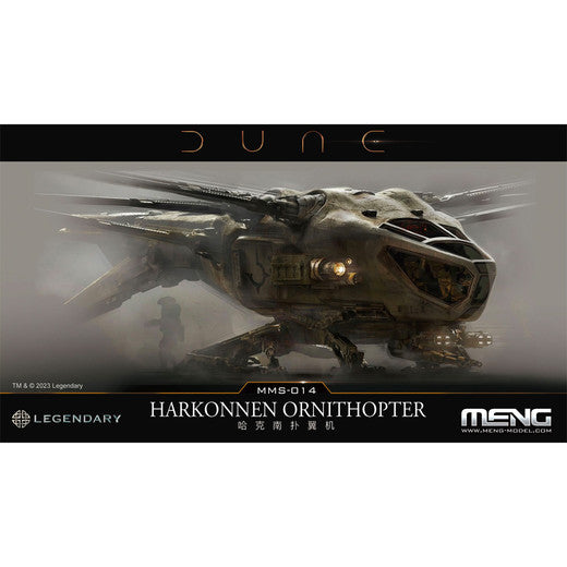 Meng Models MNGMMS-014 Dune: Harkonnen Ornithopter Plastic Model Kit MMS-014