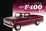 Moebius 1:25 1970 Ford F-100 Custom Cab 4x4 Pickup Kit MMK1230