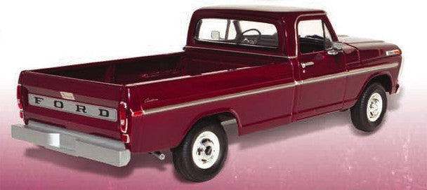 Moebius 1:25 1970 Ford F-100 Custom Cab 4x4 Pickup Kit MMK1230