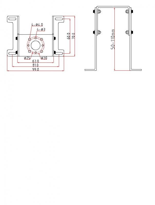 Pichler Brushless Motor Mount Large