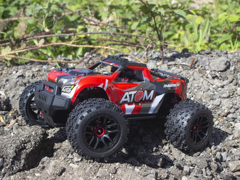 Maverick Atom 1/18 4WD Electric Truck - Red