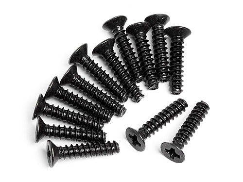 Maverick Countersunk Cross Head Self-tapping Screw M3x14mm (13pcs)