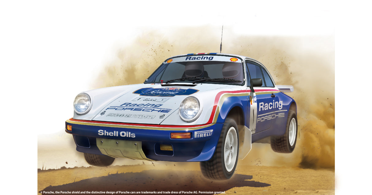 NuNu 1/24 Porsche 911 1984 Oman Rally Kit NU24011