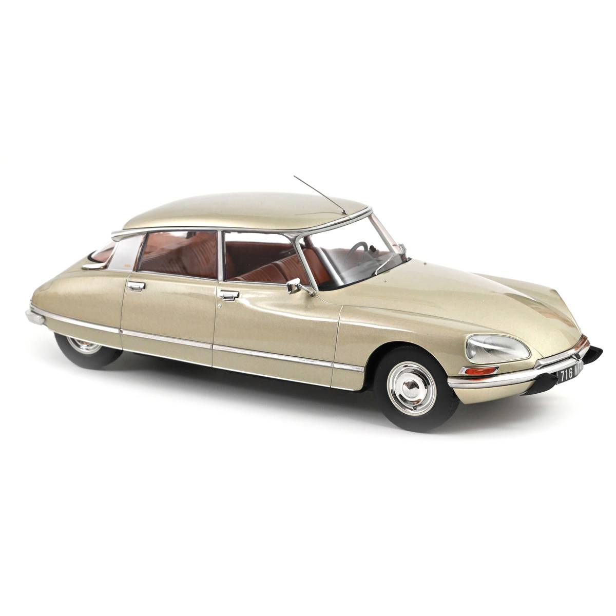 Norev 1/12 1973 Citroen DS23 Pallas - Tholonnet Beige NV121730