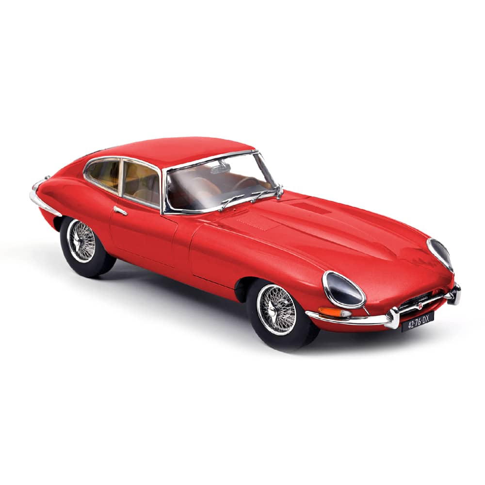 Norev 1/12 1964 Jaguar E-Type Coupe - Signal Red NV122712