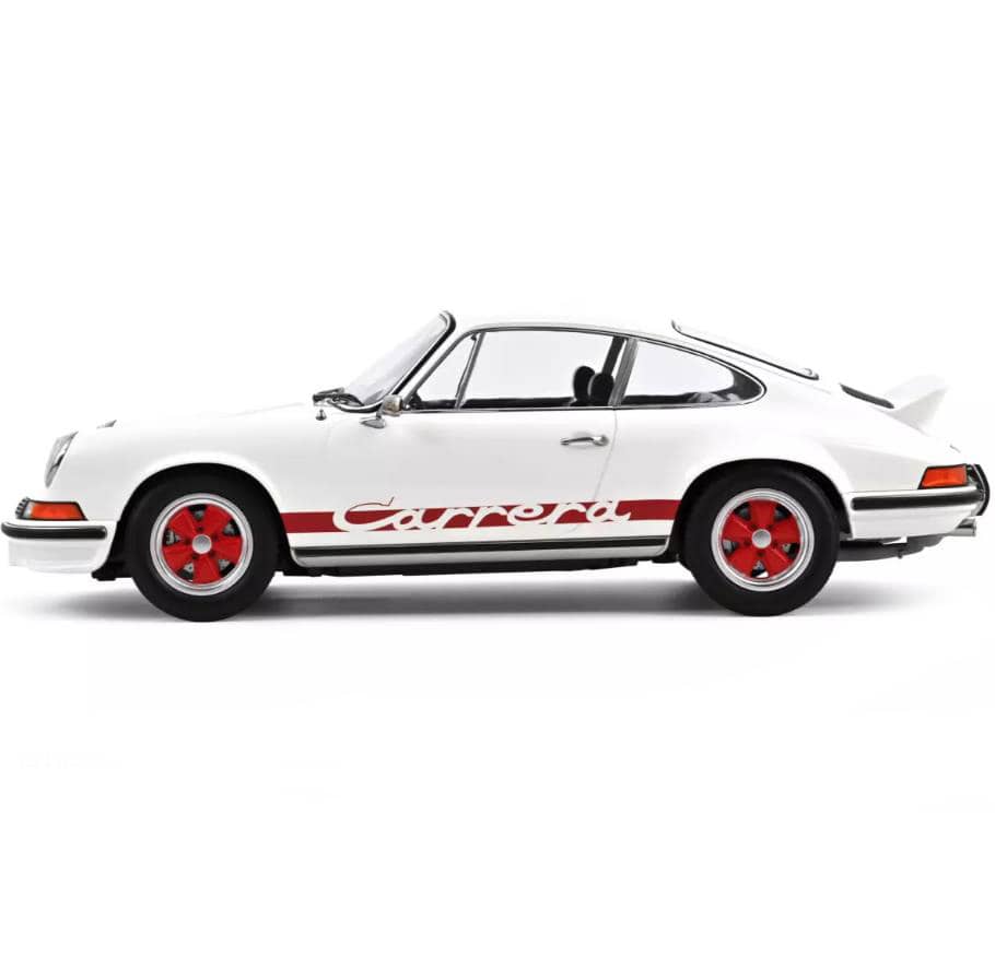 Norev 1/12 1973 Porsche 911 Carrera RS 2.7 Grand-Prix-White & Red NV127514