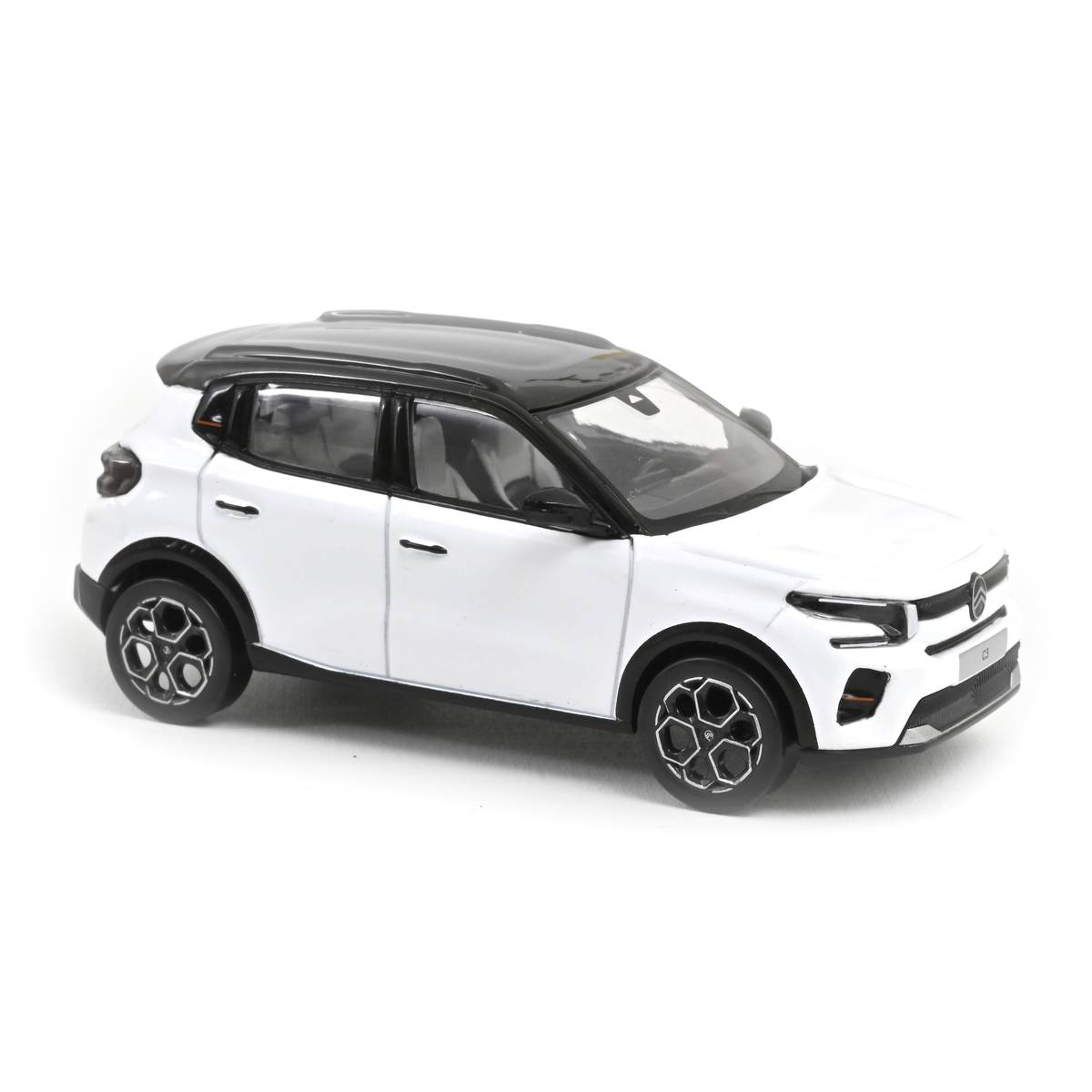 Norev 1/43 2024 Citroen C3 - Polar White and Black Roof