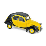 Norev 1/18 1982 Citroen 2CV Charleston - Helios Yellow and Black