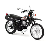 Norev 1/18 1988 Yamaha XT500 - Black and Silver