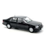 Norev 1/18 1997 Mercedes-Benz S600 Obsidian Black metallic NV183045