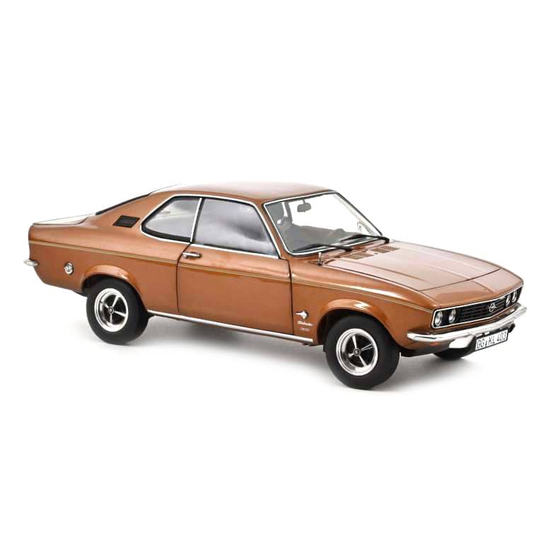 Norev Die Cast Collectables - 1:18 1970 Opel Manta - Bronze Metallic