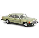 Norev 1/18 1979 Mercedes-Benz 450 SEL Silvergreen US TV-Version NV183975