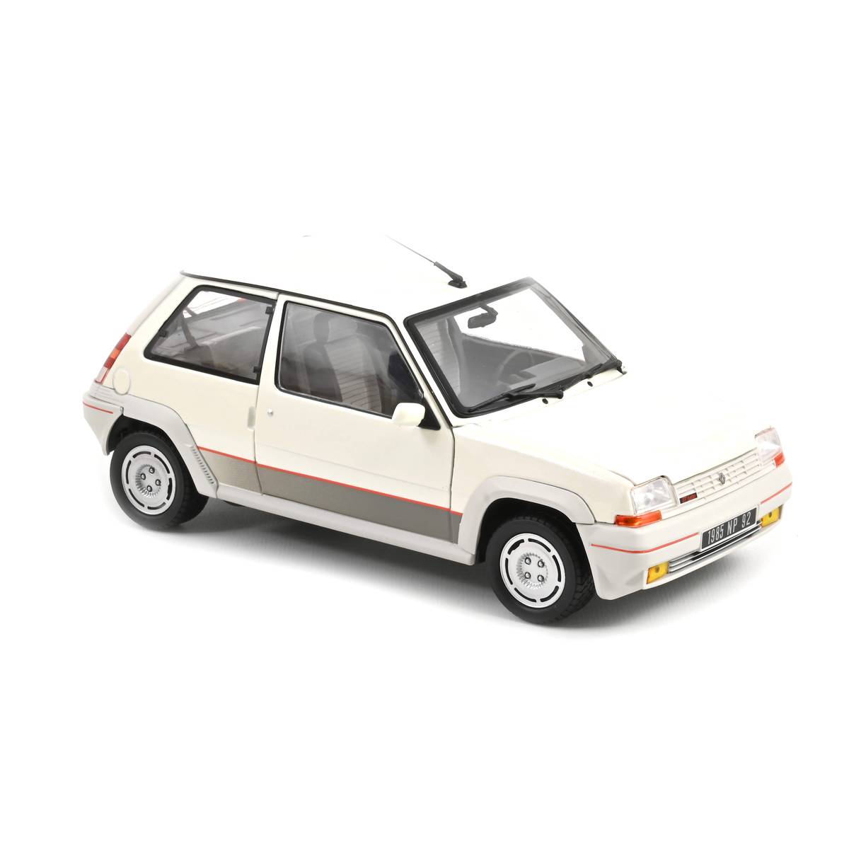 Norev 1/18 1985 Renault Supercinq GT Turbo Ph I Pearl White