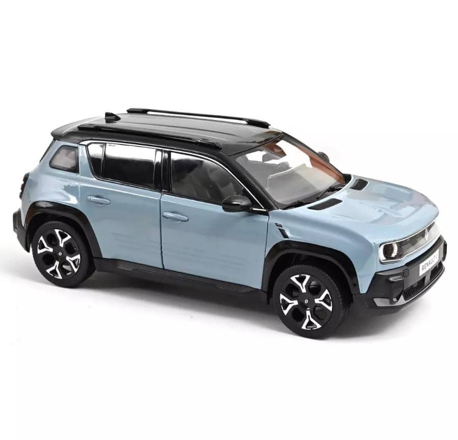 Norev 1/18 2025 Renault 4 E-Tech 100% Electric Cloud Blue NV185521