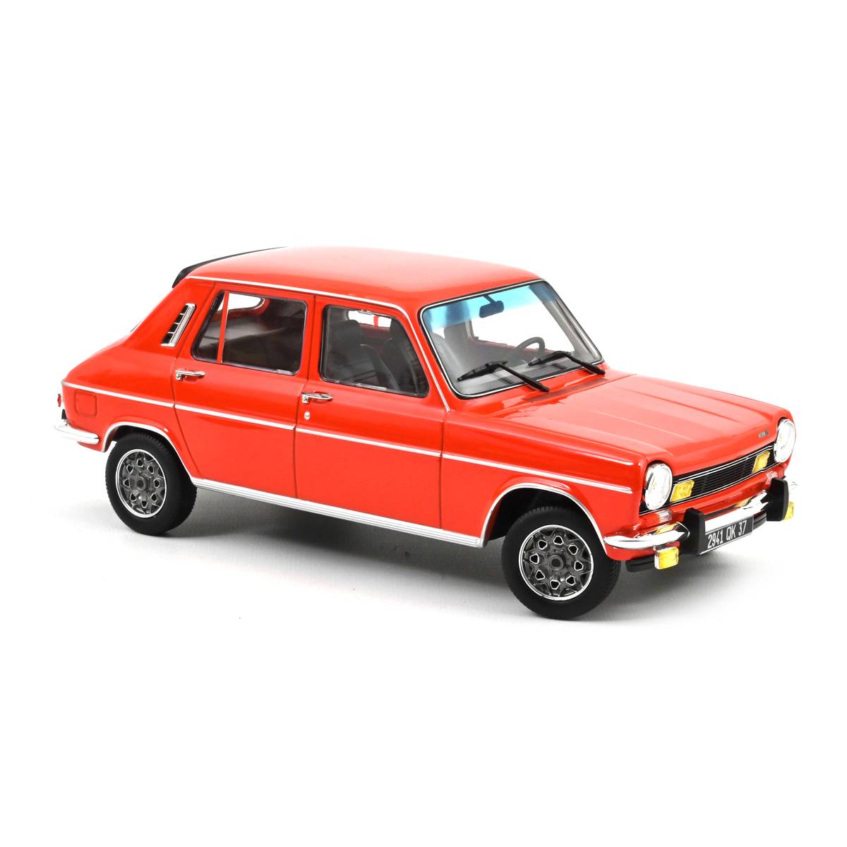 Norev Die Cast Collectables - 1:18 1974 Simca 1100 TI - Sumatra Red
