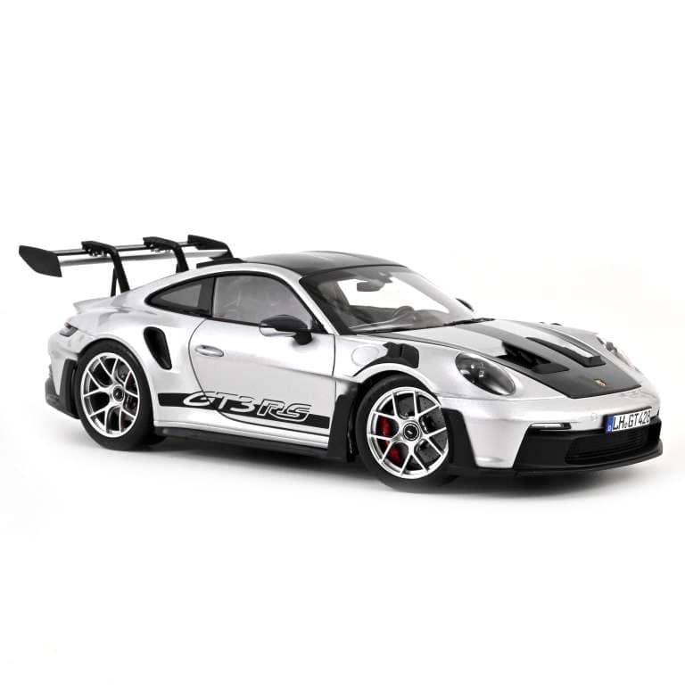 Norev Die Cast Collectables - 1:18 2022 Porsche 911 GT3 RS Weissach GT-Silver