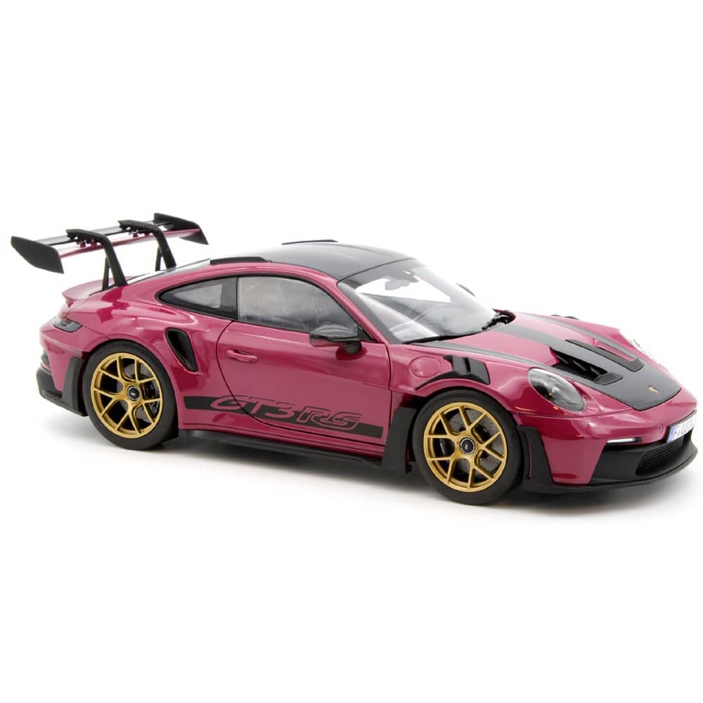 Norev 1/18 2022 Porsche 911 GT3 RS With Weissach Pack - Ruby Star Purple NV187370