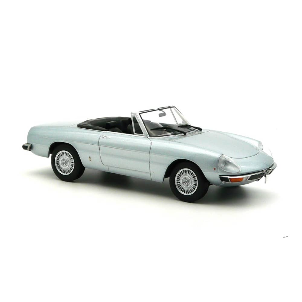 Norev 1/18 1973 Alfa Romeo 2000 Spider - Silvergrey metallic NV187884