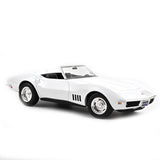 Norev Die Cast Collectables - 1:18 1969 Chevrolet Corvette Convertible - Can Am White