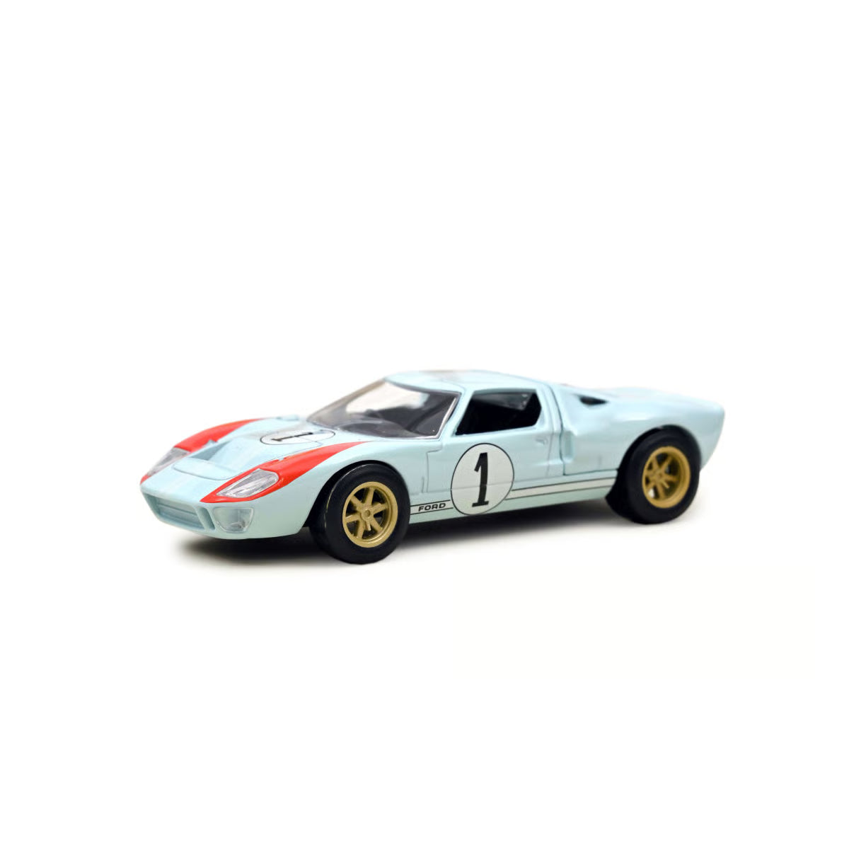 Norev Jet Car Die Cast Collectables - 1:43 Ford GT40 1966 LeMnas #1