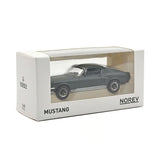 Norev Jet Car Die Cast Collectables - 1:43 1968 Ford Mustang Fastback - Satin Green metallic