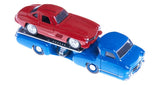 Norev 1/64 Mercedes-Benz Renntransporter and 1955 Mercedes-Benz SL NV311002