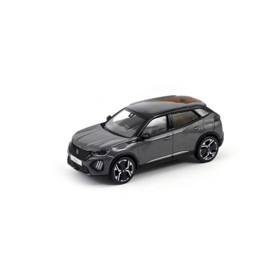 Norev Die Cast Collectables - 1:43 2024 Peugeot 2008 GT Selenium Grey
