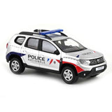 Norev Die Cast Collectables - 1:43 2021 Dacia Duster Police Nationale Silver