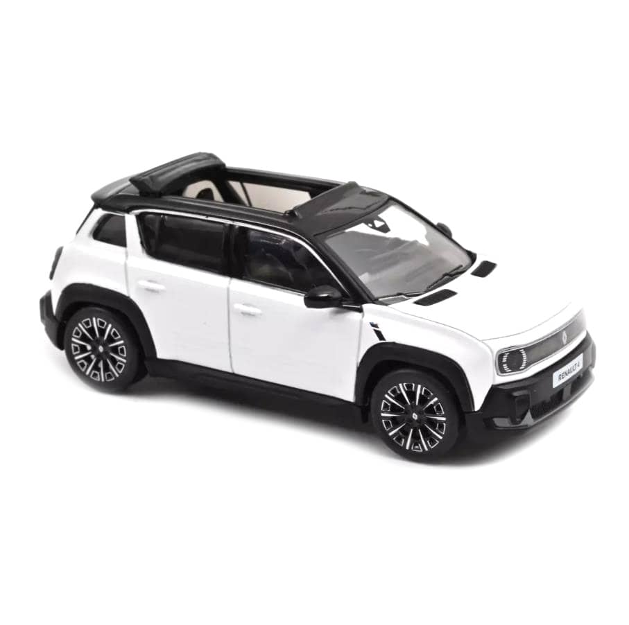 Norev 1/43 2025 Renault 4 E-Tech Electric - Glacier White NV510062